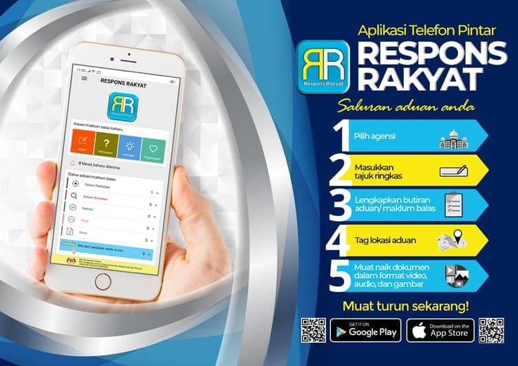 柔:文告:居銮市议会鼓励民众通过Respons Rakyat投诉