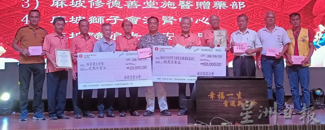 柔:版头之一:新闻:何乃赞:华团面对社会和经济环境变化挑战