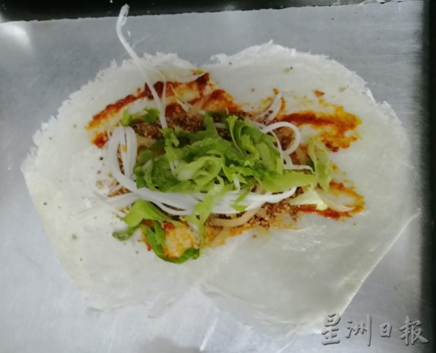 柔：食客指路（见报日31/10）：手工薄饼具色香味  料足馅料不油腻