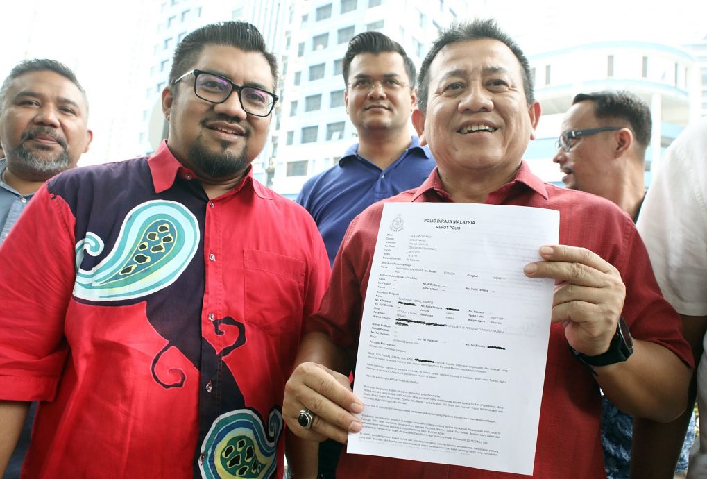 民众社媒发帖称安华“鸡奸犯”被警传召 拿督报案称内长滥权