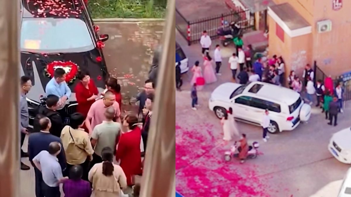 男家去错屋苑接错新娘 女家放完炮仗发现“无人认识新郎”