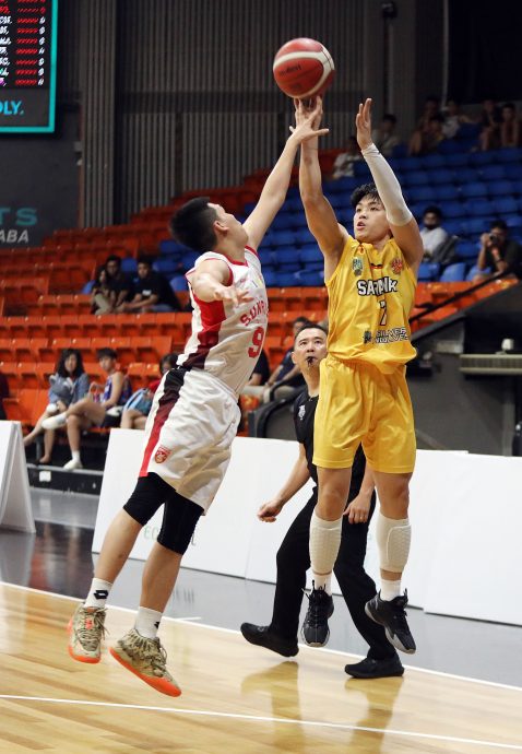 第63届元首杯全国篮球赛|纷纷大胜各自对手 柔槟砂A霹男2战2胜