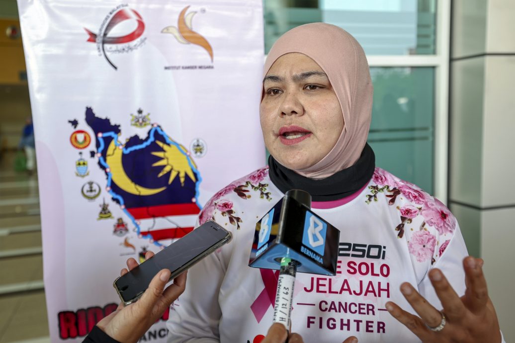 给暖势力/乳癌患者展开单人摩托车之旅 为乳癌患者筹款