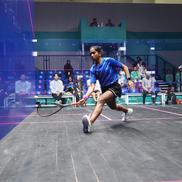 美国壁球公开赛 茜娃桑嘉莉止步次圈