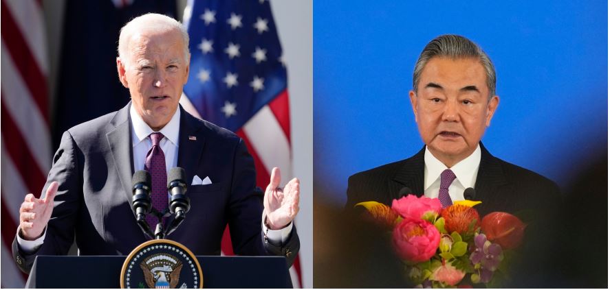 美官员：拜登定于周五与王毅会谈