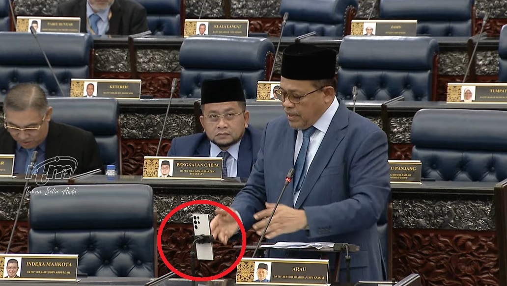 被检查手机有无直播 沙希淡:副议长针对我!