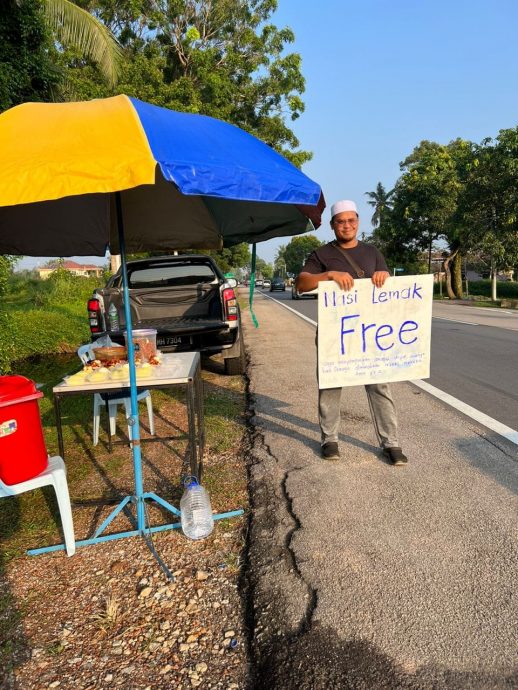 视频|声援巴勒斯坦辞职 男子转行卖椰浆饭 1天1千包卖到手软
