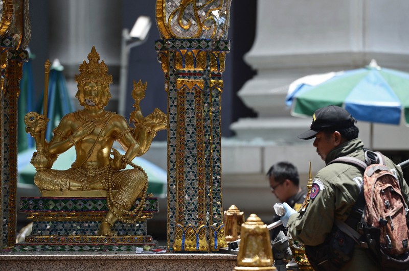 距幼儿园血案周年3天 与四面神坛爆炸仅1公里 曼谷枪击案“太多巧合”