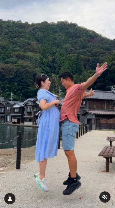 跳舞肚子碰肚子报喜 许亮宇陈俐杏当爸妈