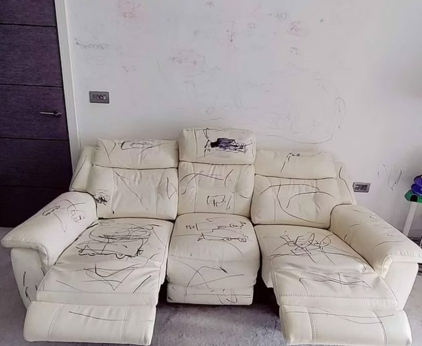 逾4千出售三人座旧沙发  网笑：拿画廊卖500万吧！