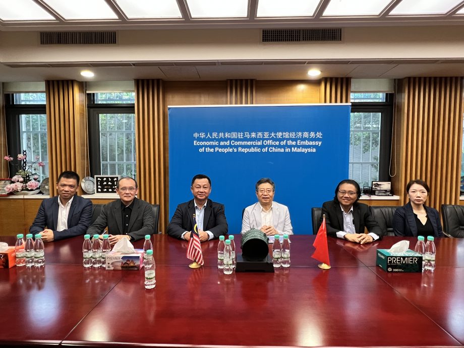 马中总商会拜访中国驻马使馆孙淑强公参新闻稿