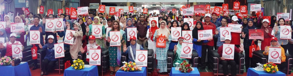 (全国版)艾曼阿蒂拉:妇女部12场反性骚扰运动巡回展,接1213性骚扰投诉,近29%男性受害者