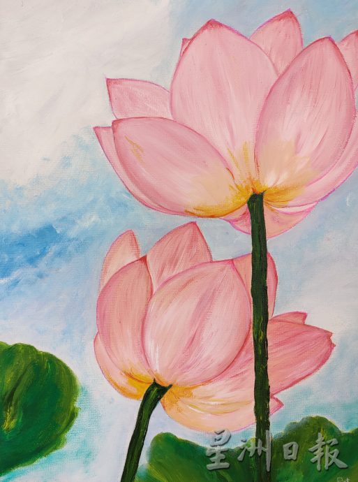 （古城版）吴丽香个人画展为马六甲癌症协会募款