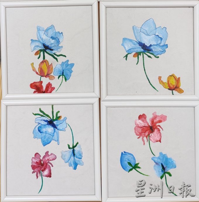 （古城版）吴丽香个人画展为马六甲癌症协会募款