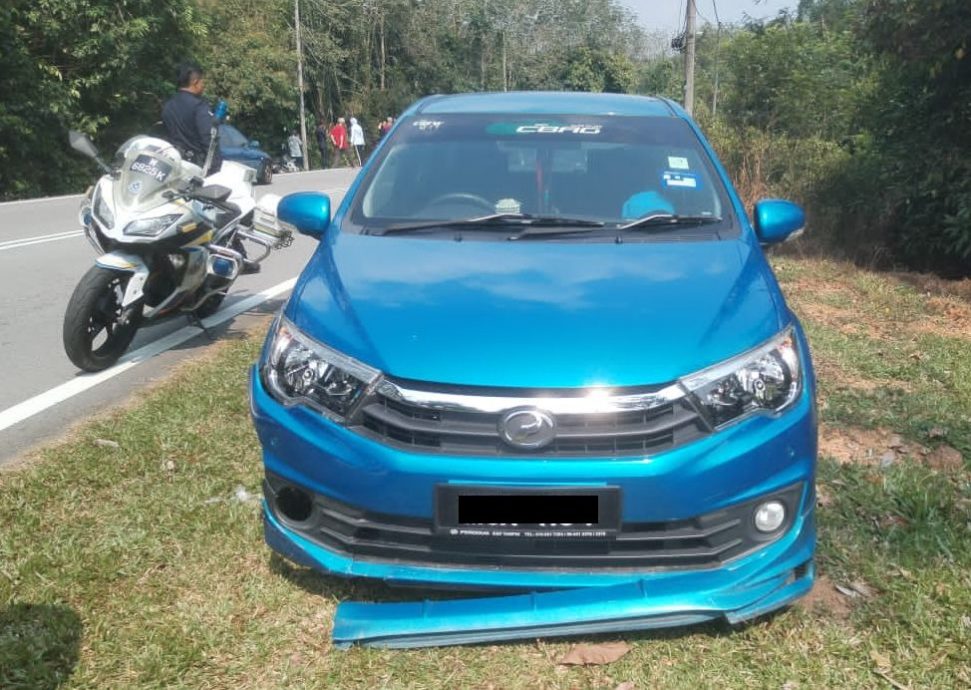 (古城版)疑超车意外,二名骑士死亡