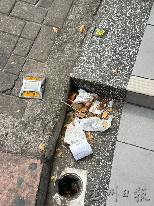 （古城第三版主文）甲旅游区垃圾处处 陈炜建提醒垃圾虫将被罚款500令吉