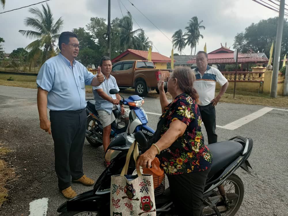 (古城第五版主文)巴也明光新村牌楼路口4天3车祸 州议员建议加强安全措施