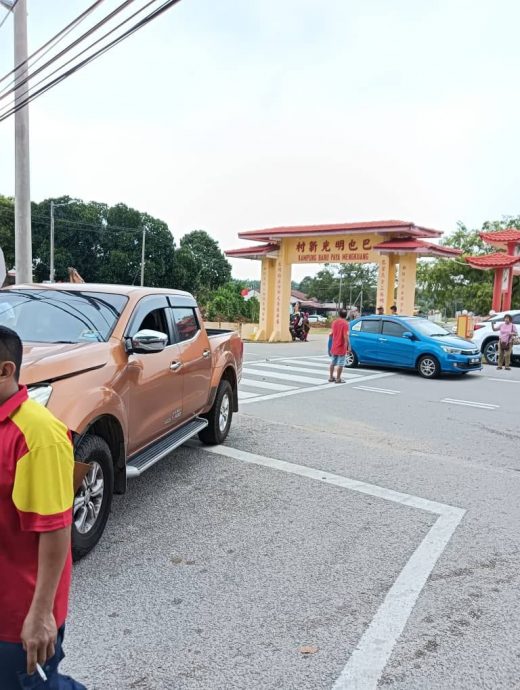 (古城第五版主文)巴也明光新村牌楼路口4天3车祸 州议员建议加强安全措施