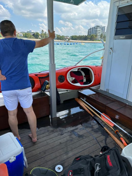 （已签发）柔：**取代前文**狮城二三事：圣淘沙海域划独木舟翻覆 3人获救1女失踪