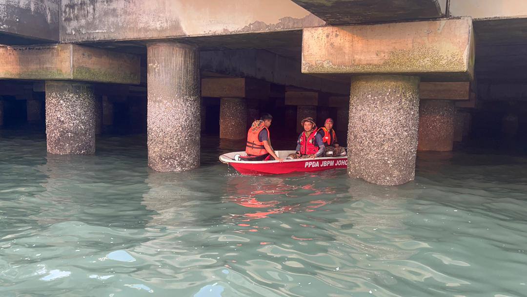 (已签发)柔:没有奇迹,坠海孟加拉工人,遗体于4日傍晚寻获