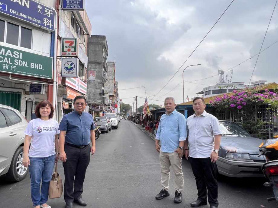 mz头//大都会/逾118万Marris拨款 重铺班达马兰州选区多条道路