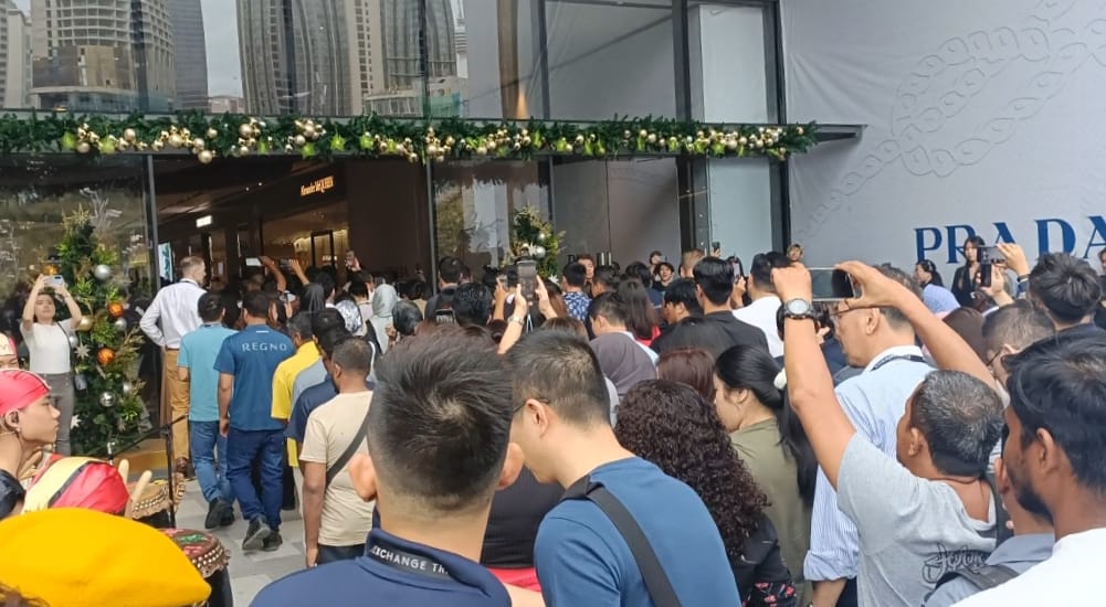 1108am吉时 TRX开张了!停车场塞车商场门口爆满