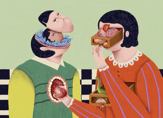 d'peculiar 主打浮夸怪诞微惊悚风格