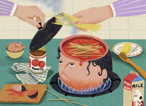 d'peculiar 主打浮夸怪诞微惊悚风格