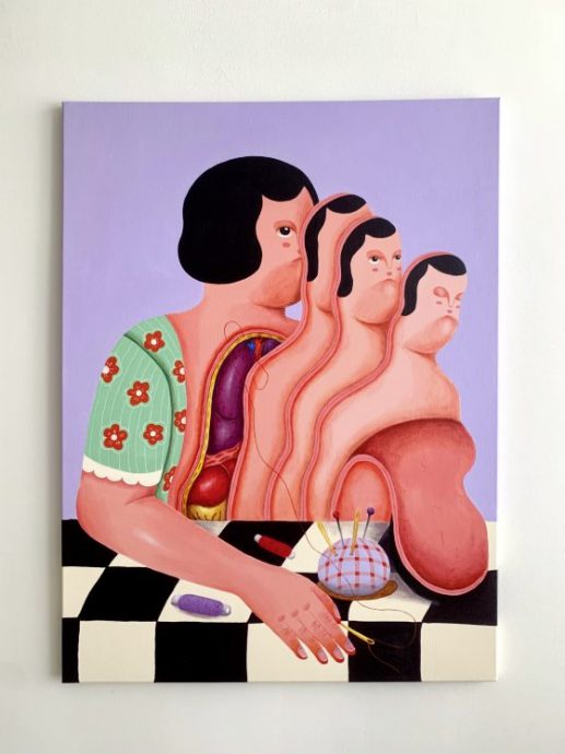 d'peculiar 主打浮夸怪诞微惊悚风格