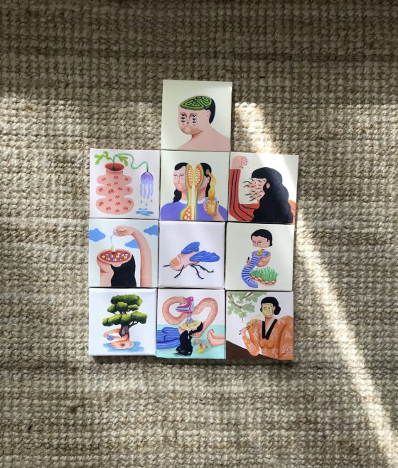 d'peculiar 主打浮夸怪诞微惊悚风格