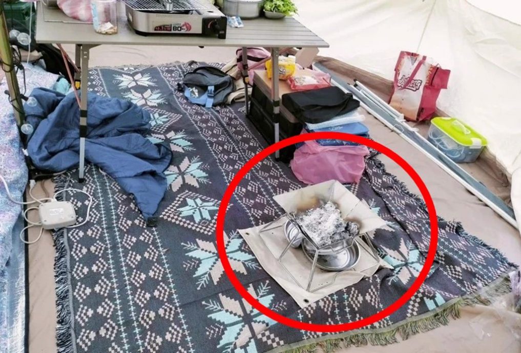 一家三口帐篷内取暖　母一氧化碳中毒亡