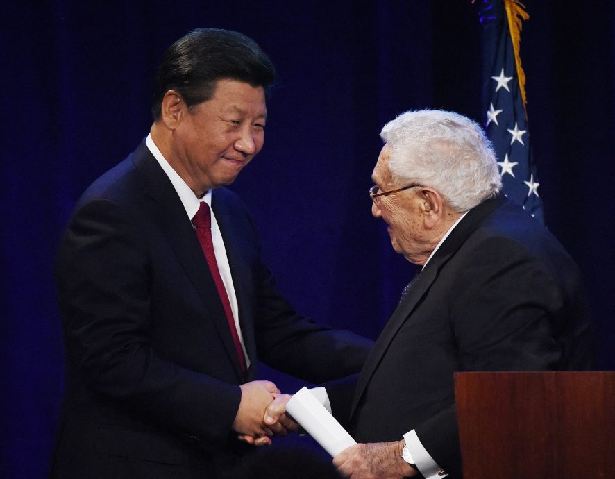 习近平就基辛格逝世向拜登致唁电