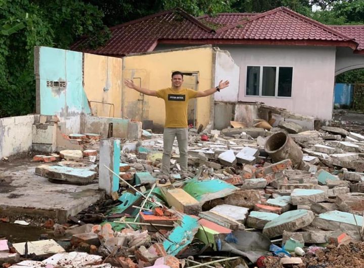  买地建房提早退休 前运动员：月入RM2500够生活了