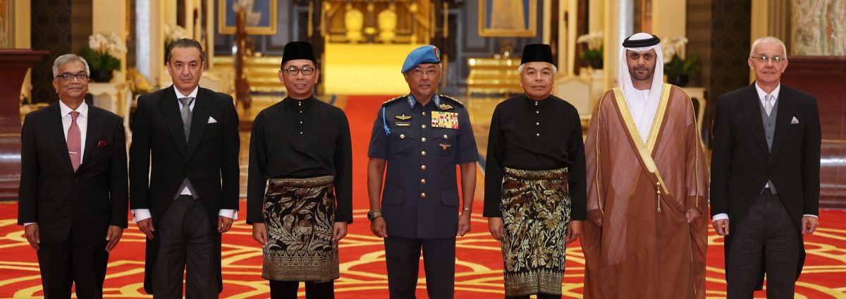 元首接收4海外使节递交国书