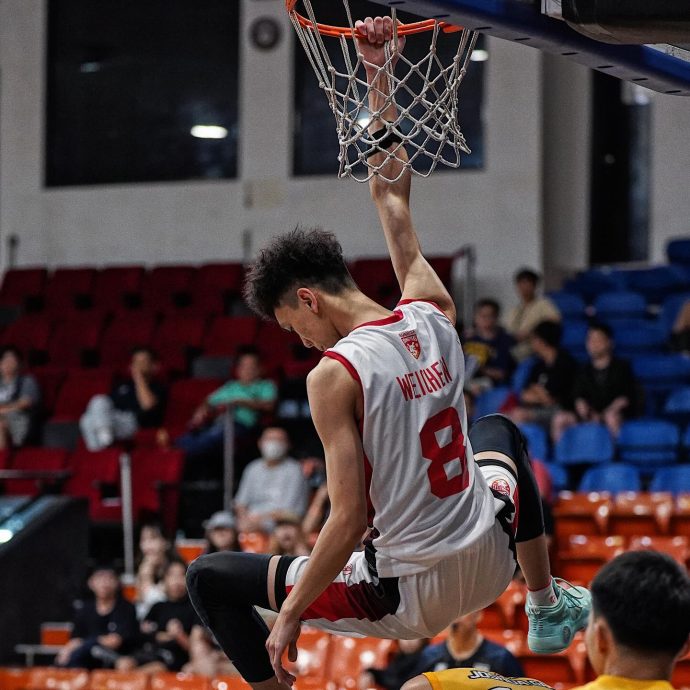 元首杯|直言没想到会夺冠  邓圩洲荣膺灌篮王