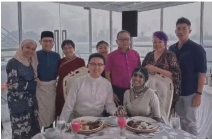 办华巫裔婚宴引关注 新娘:体谅彼此差异才长久