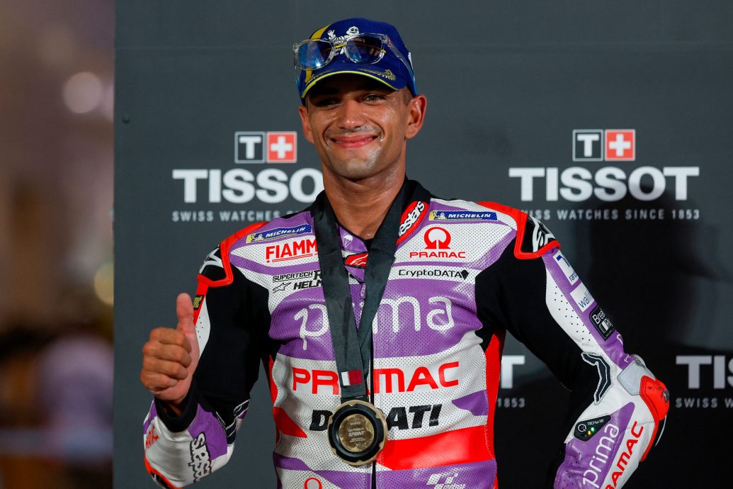 卡塔尔站世界摩托车大赛|佐治马丁MotoGP正赛失常  迪吉安纳东尼奥首夺冠