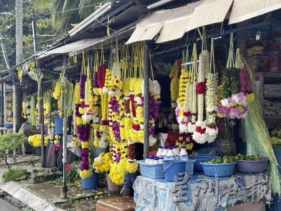 印度人大小节日都少不了它——印度花环（Bunga Malai）