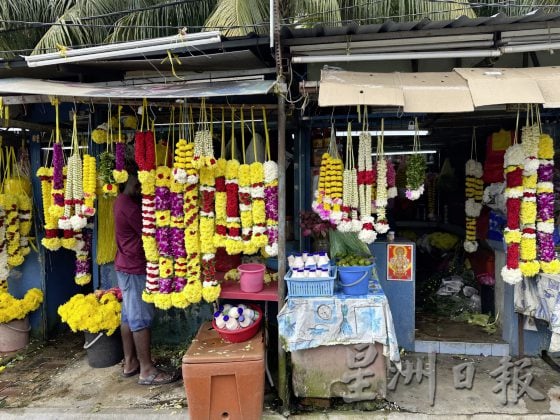 印度人大小节日都少不了它——印度花环（Bunga Malai）