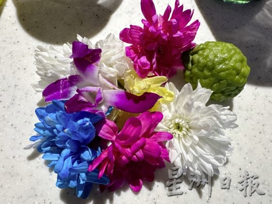 印度人大小节日都少不了它——印度花环（Bunga Malai）