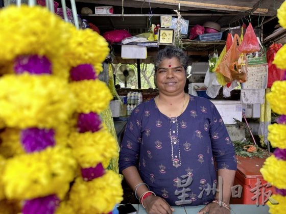 印度人大小节日都少不了它——印度花环（Bunga Malai）