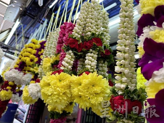 印度人大小节日都少不了它——印度花环（Bunga Malai）