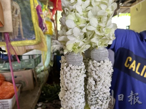 印度人大小节日都少不了它——印度花环（Bunga Malai）