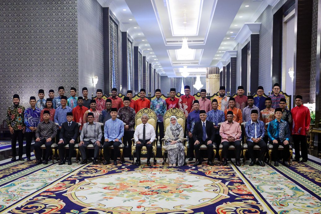 国家元首会见钩球队员