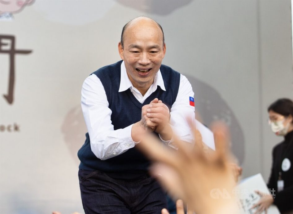 国民党立委选举列首位    韩国瑜有望掌立院 