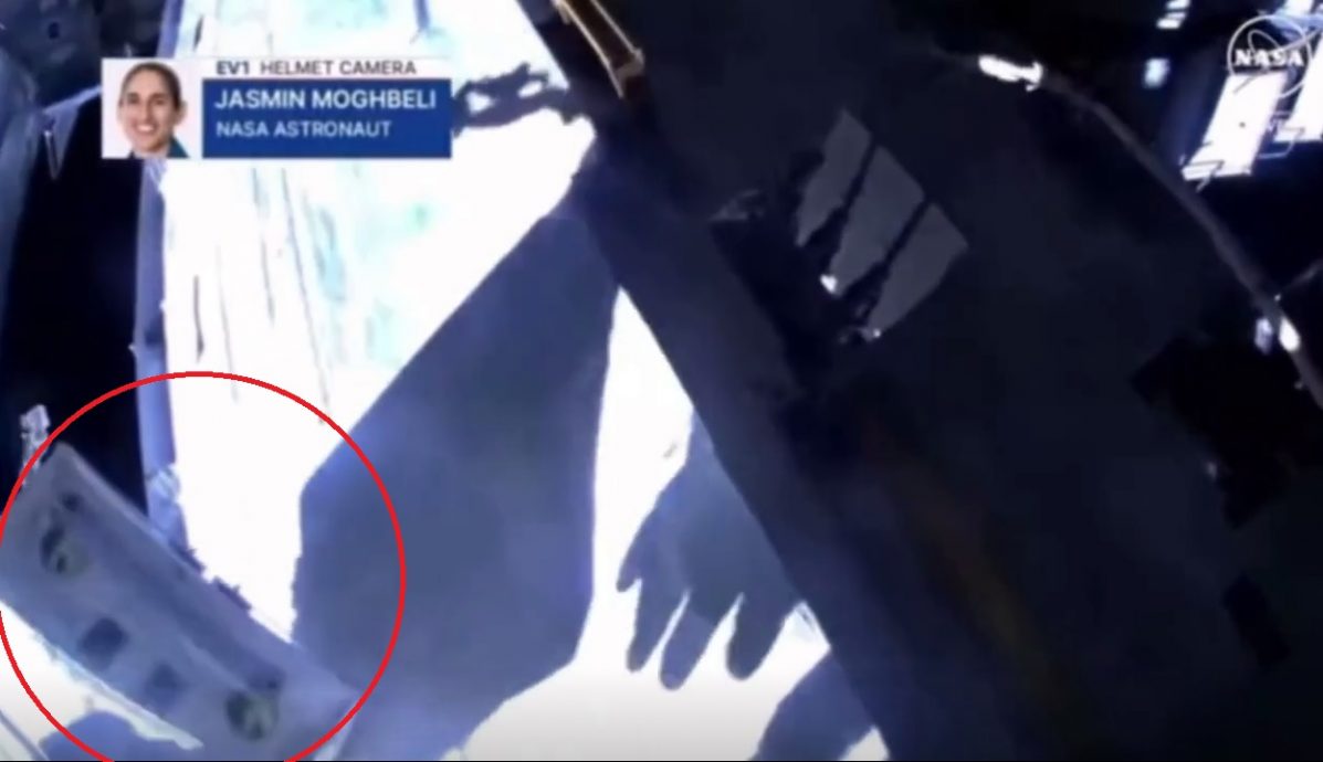 夜空突然多一个星?NASA:是太空人漫步搞丢的工具包