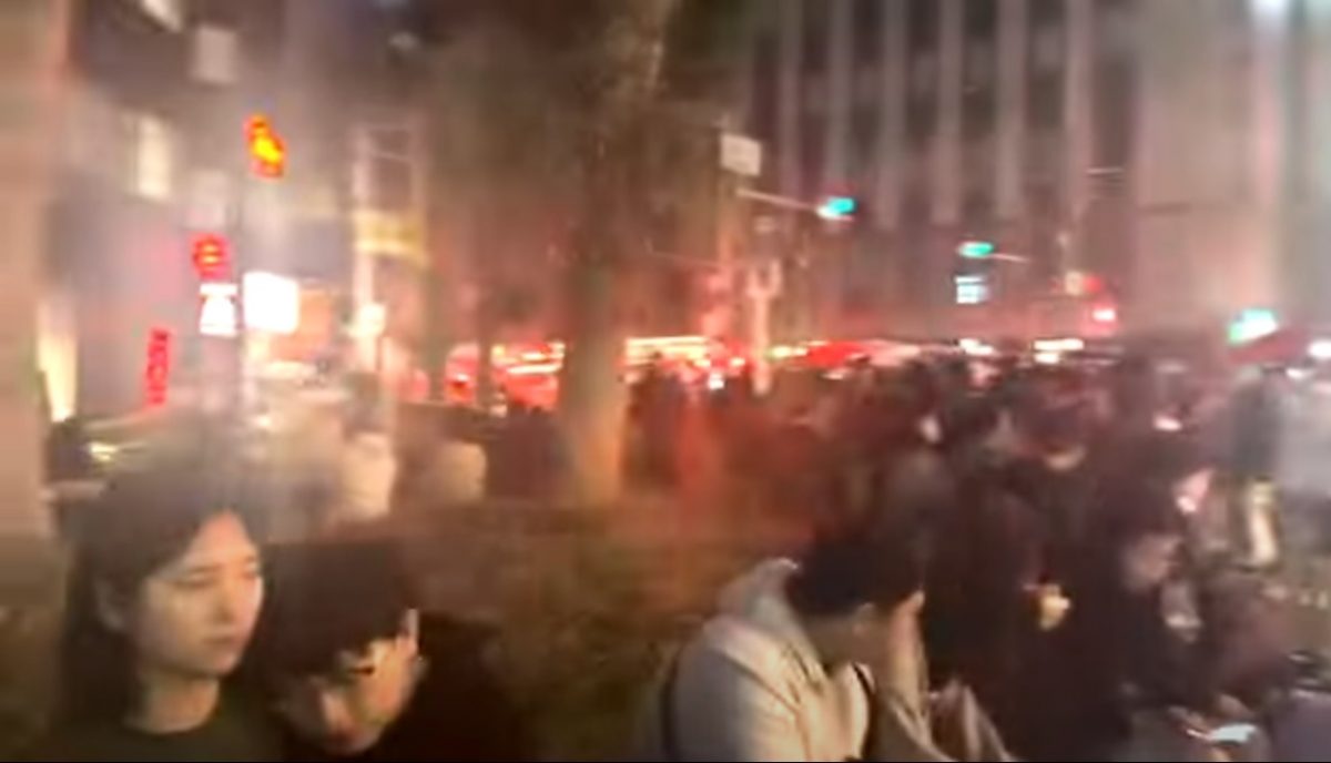 大阪旅馆凌晨火灾房客惊慌逃跑 1员工吸浓烟送院