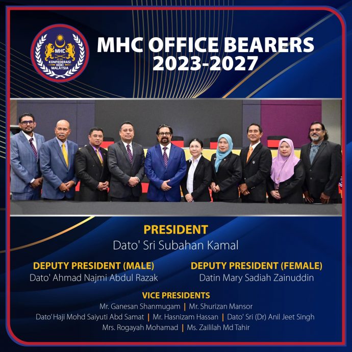 大马钩总2023-2027年改选|无对手挑战下蝉联会长 苏巴汉:专注提升国家队表现