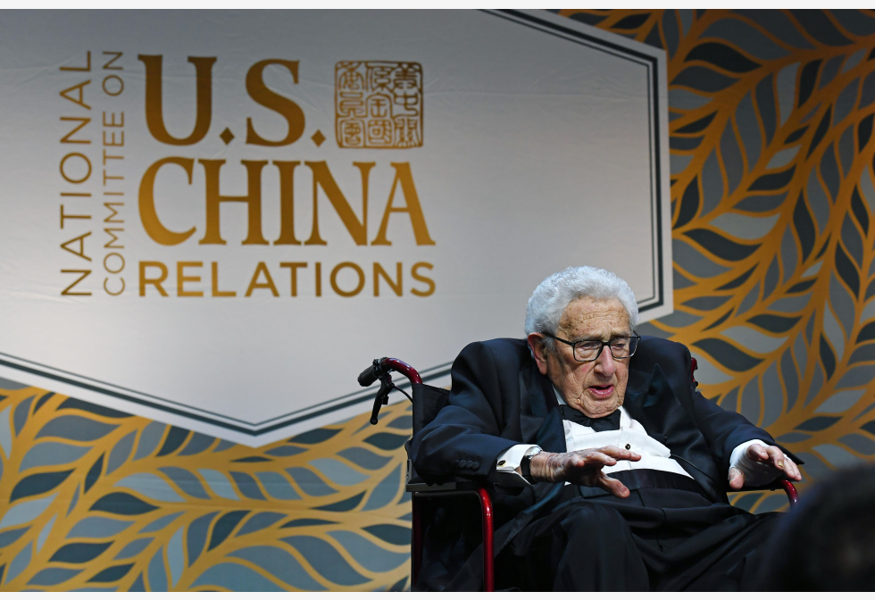 天下事∕曾说“中国是他生命的一部分” 基辛格百岁高龄还开心访华