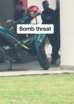 孩子学校接炸弹恐吓家长陷混乱 马来艺人:家长慌张一直插队